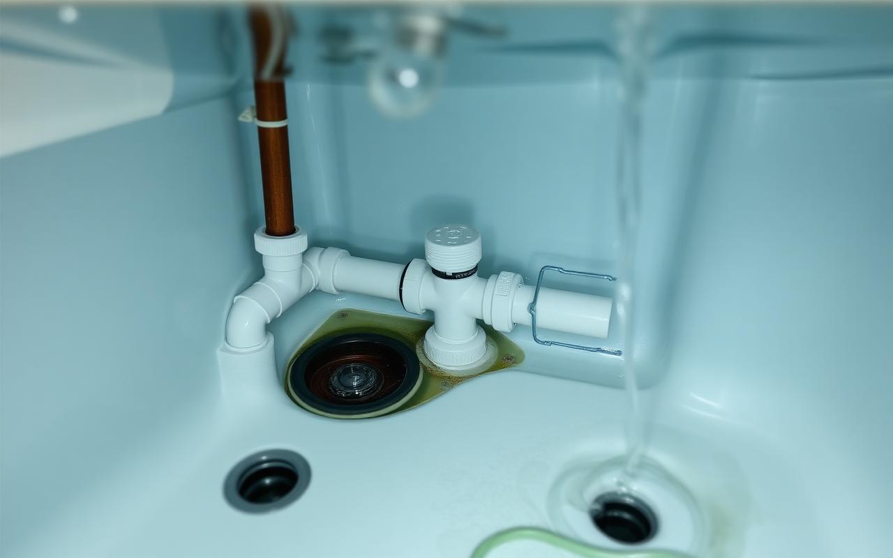 Fuites et raccords — exemple visuel de service de spa