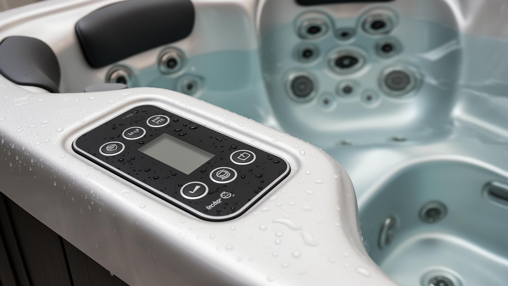 Panneau de contrôle — Ocarina Spa, technicien au Québec